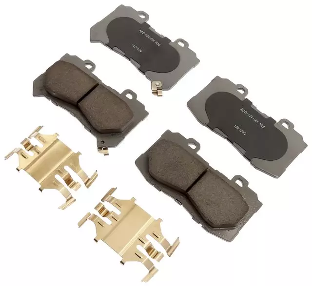 Ceramic Front Disc Brake Pad Kit with Springs - GM (19428060) - view 2
