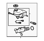 Brake Master Cylinder - ACDelco (19431944) - view 2