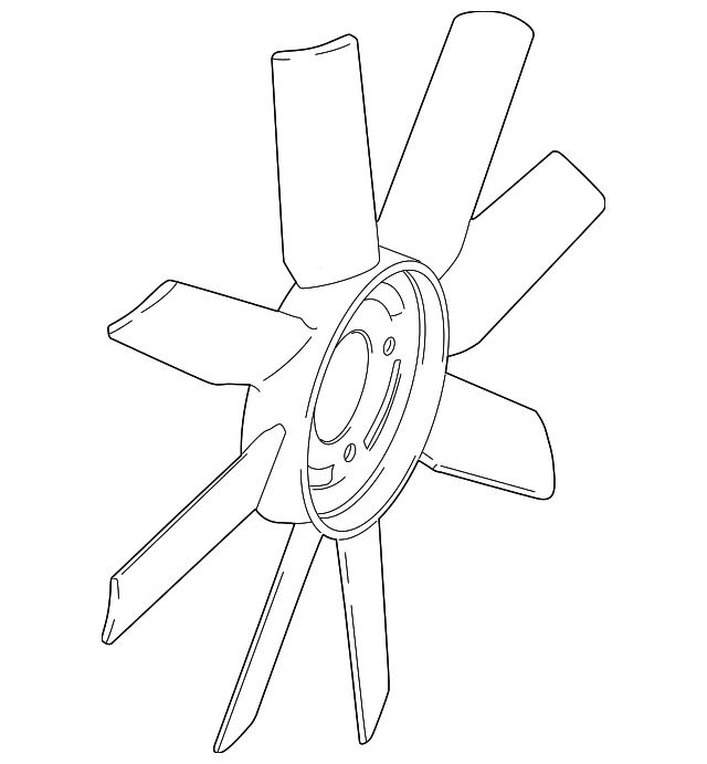 Fan Cooling - MAZDA (1F6215140)