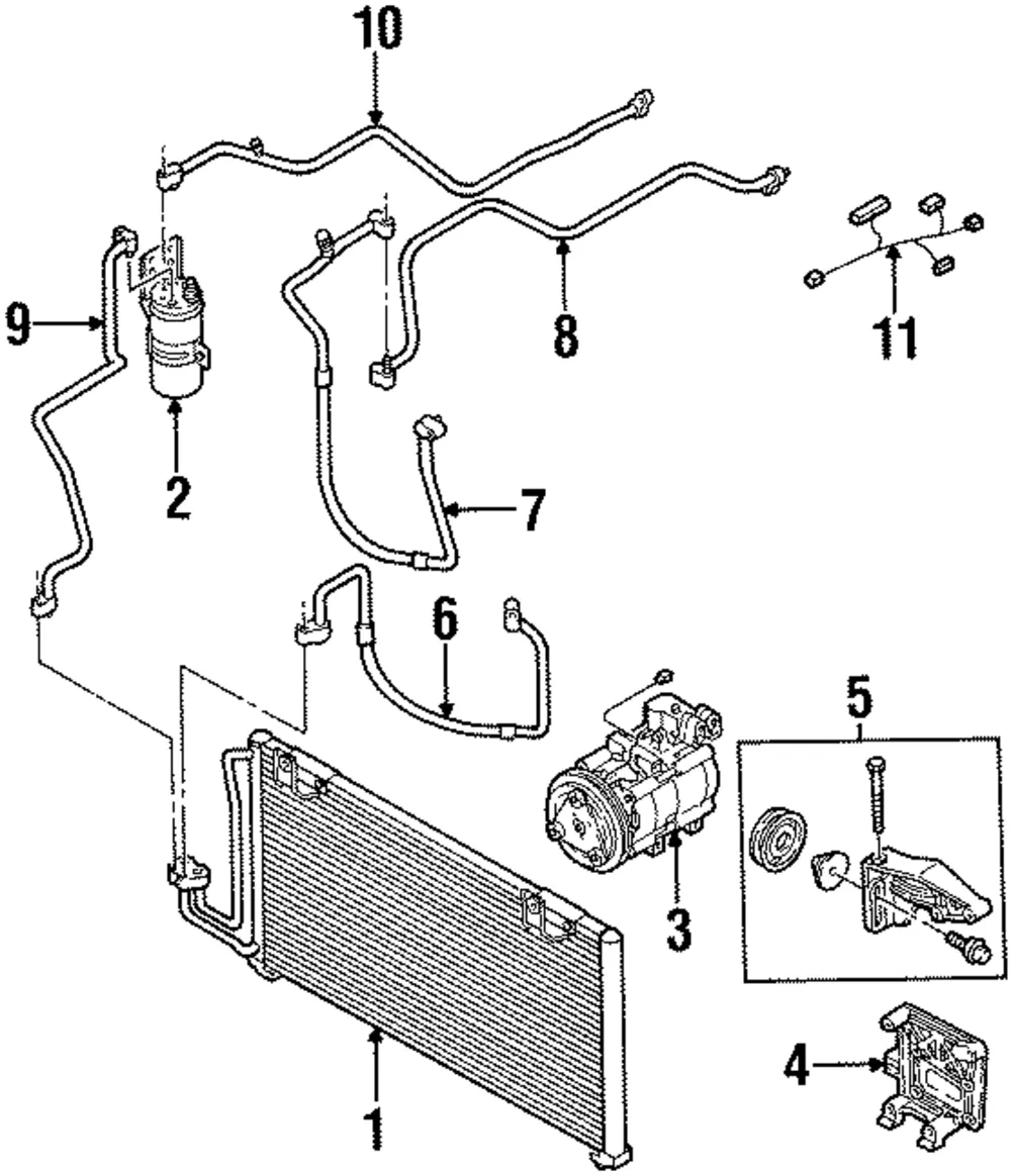 Compressor Assembly - Kia (1K2A6-61450)
