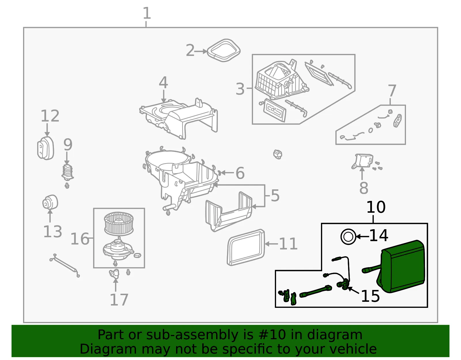 Evaporator Core - Kia (1K2A1-61J10A) - view 2