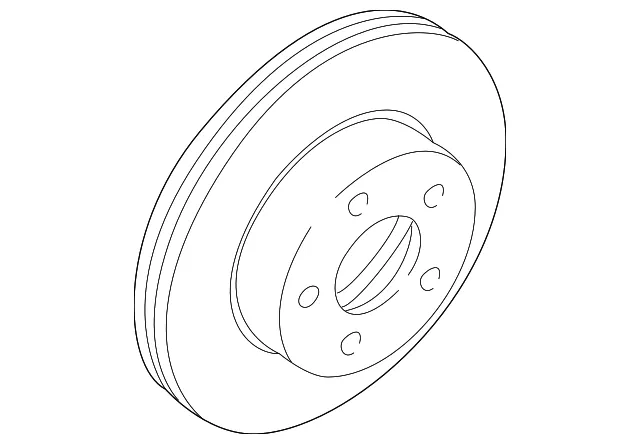 Disc Brake Rotor - Mazda (1f6033251b)