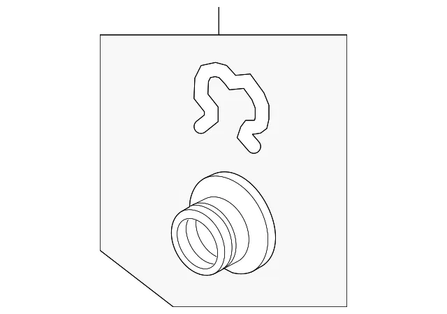 Heater Outlet Hose Fitting - GM (20890280) - view 3