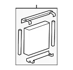 Air Conditioning Evaporator Core Kit - GM (20897793) - view 6