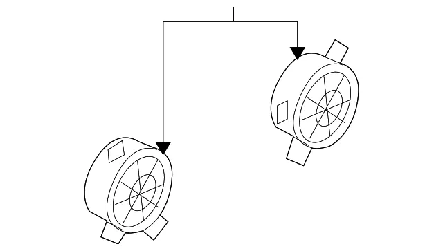 Engine Cooling Fan Motor - GM (20903474) - view 3