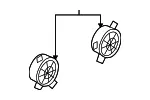 Engine Cooling Fan Motor - GM (20903474) - view 5