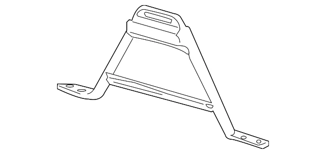 Front Radiator Support Panel Brace - GM (20968547) - view 3