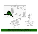 Front Radiator Support Panel Brace - GM (20968547) - view 7