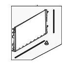 Radiator - Nissan (21410-6RR0B) - view 3