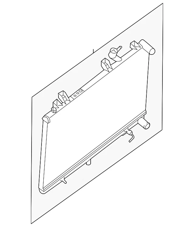 Radiator Assembly - Nissan (21460-3JA0E) - view 3