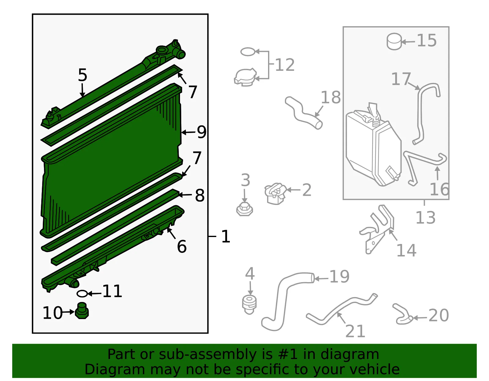 Value Advantage™ RADIATOR ASSEMBLY - Nissan (B1D60-CD01JNW) - view 4