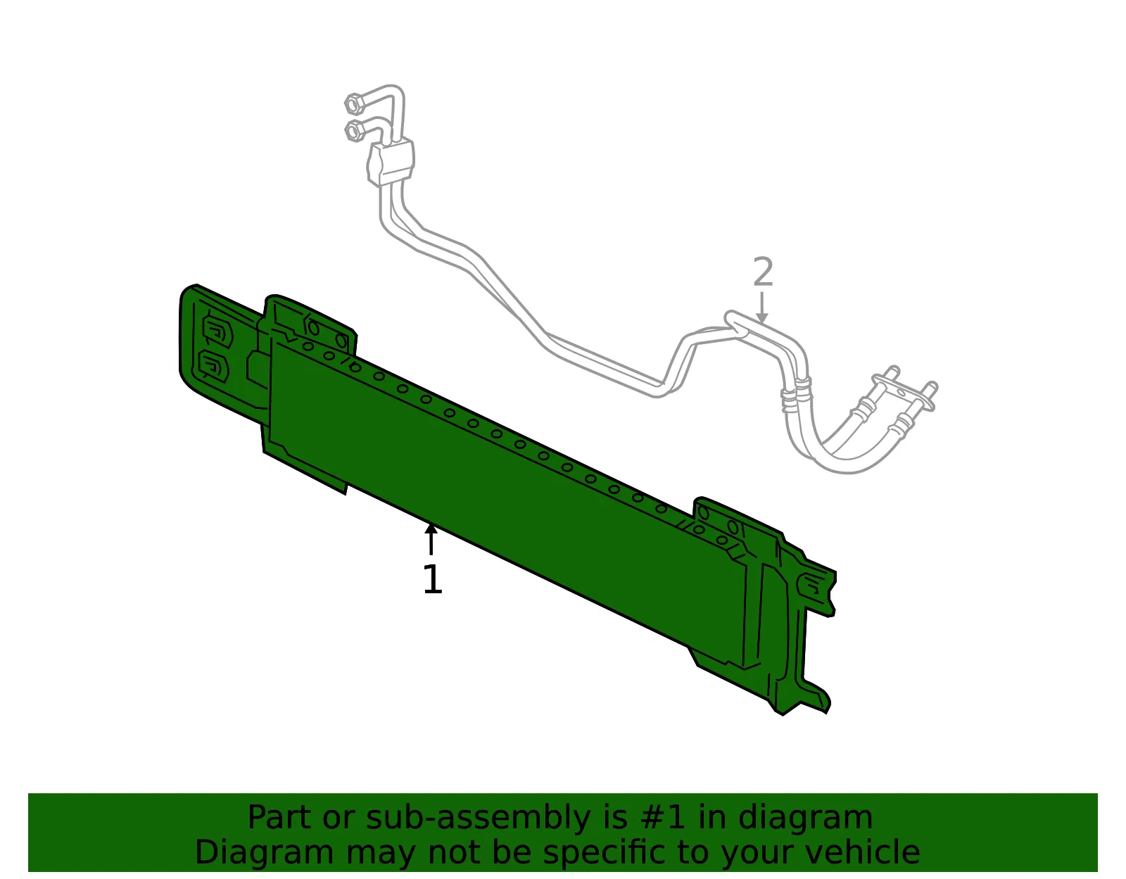 Cooler Asm-Trans Fluid - GM (22664740) - view 4