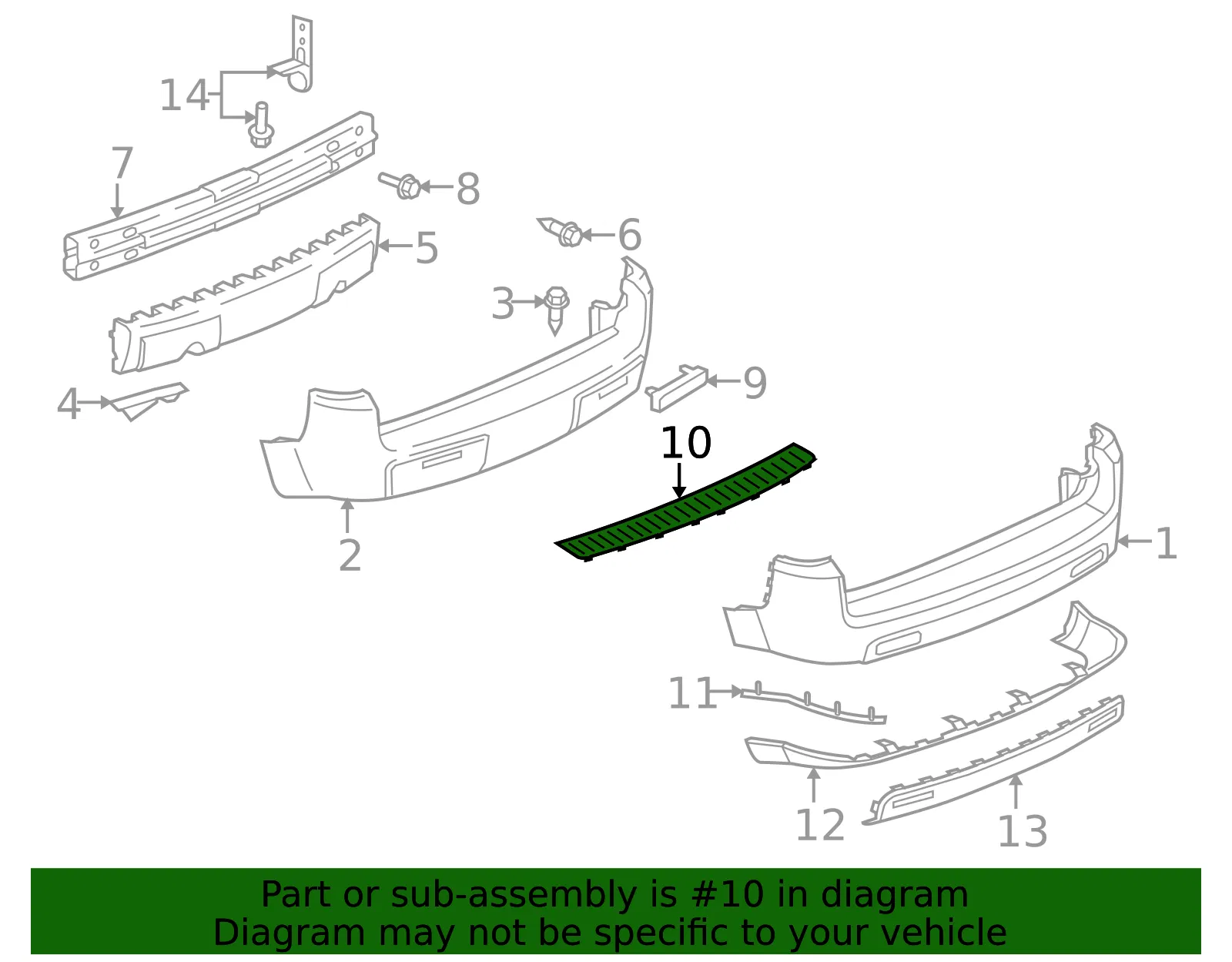 Step Pad - GM (22734369) - view 3