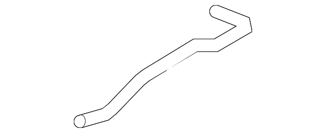 Radiator Surge Tank Inlet Hose - GM (22827733) - view 3