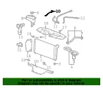 Radiator Surge Tank Inlet Hose - GM (22827733) - view 7