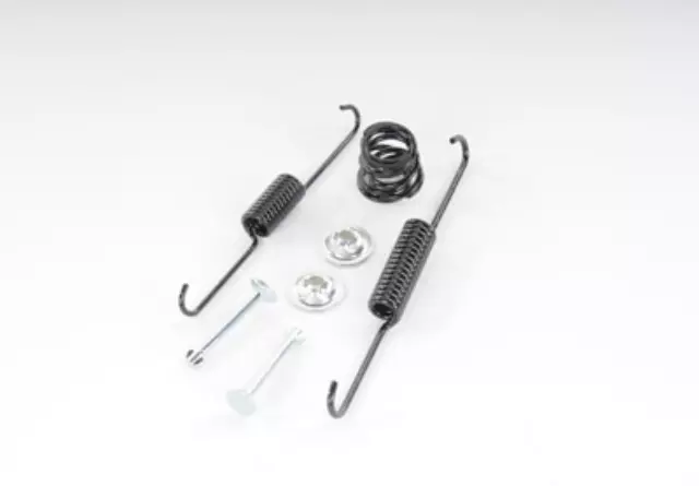 Rear Parking Brake Shoe Return Spring Kit with Springs, Pins, and Retainers - GM (22866200)
