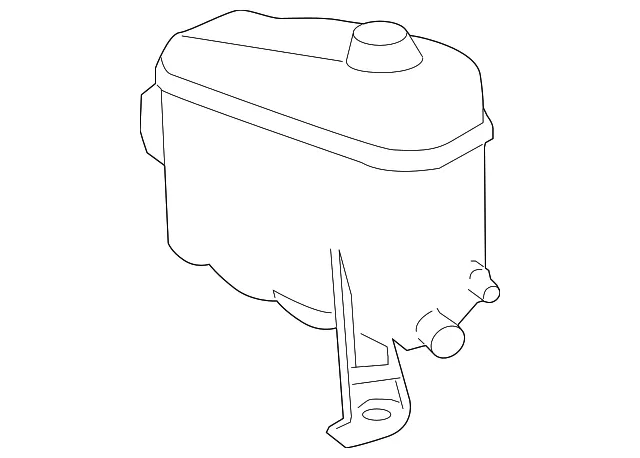 Radiator Surge Tank - GM (22866587) - view 3