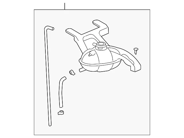 Radiator Surge Tank - GM (22892637) - view 5