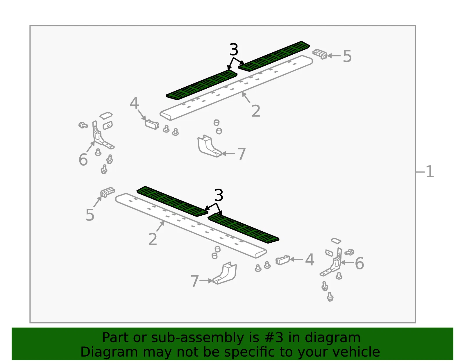 Step Pad - GM (22905674) - view 3