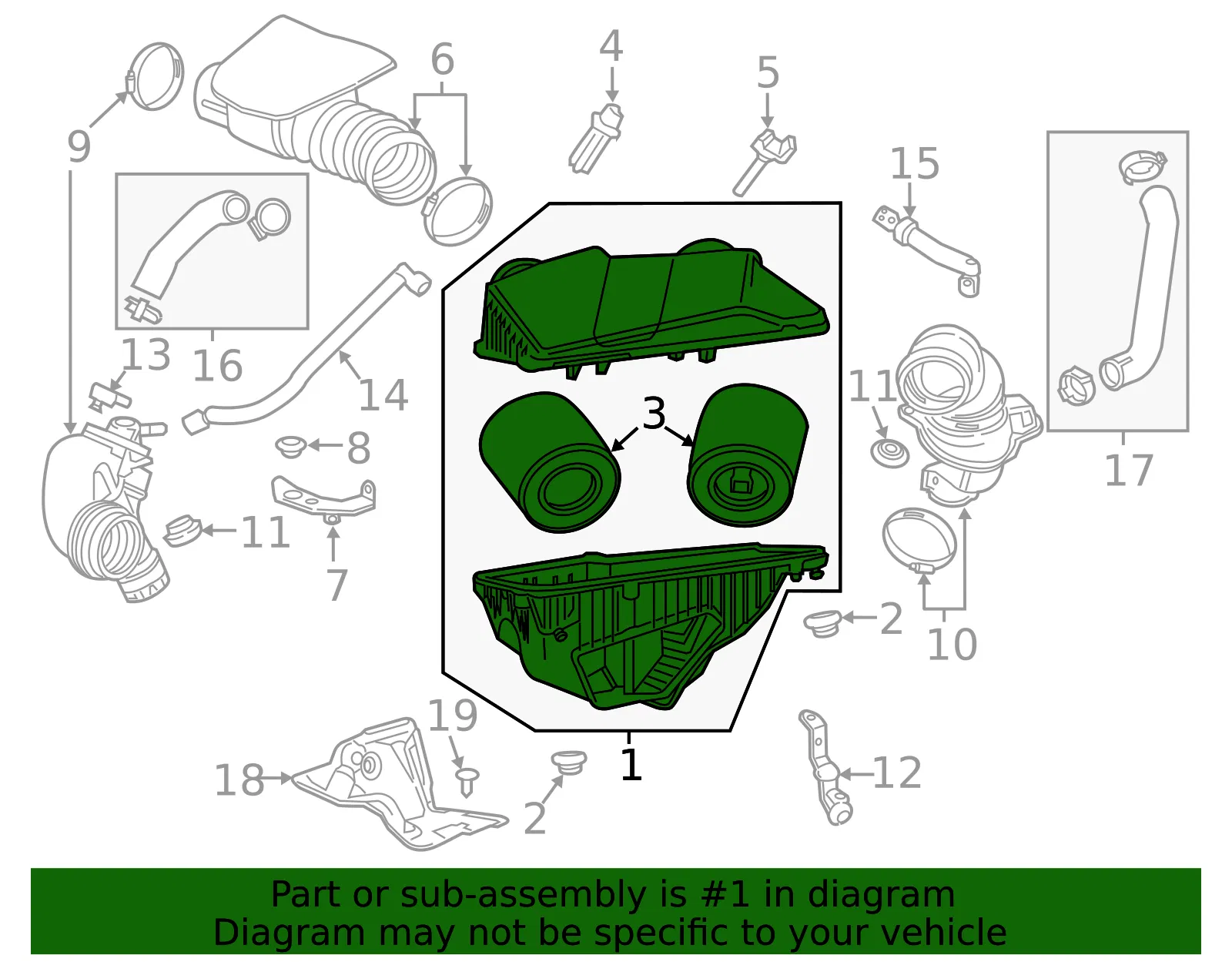 Air Cleaner - GM (84100702) - view 5