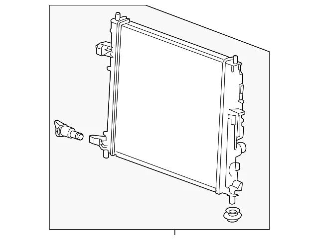 Radiator - GM (22966124) - view 5