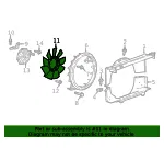 Engine Cooling Fan Blade - GM (22970073) - view 6