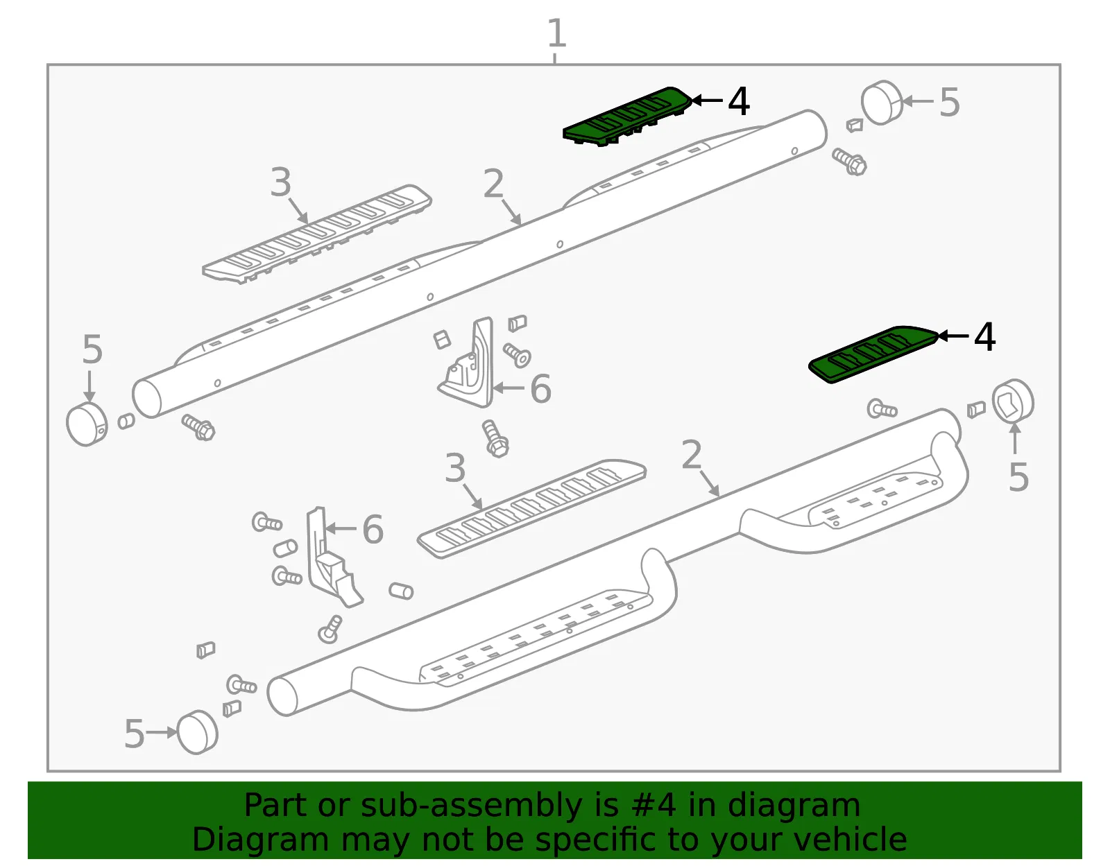 Step Pad - GM (23134112) - view 2