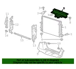 Upper Radiator Air Seal - GM (23164440) - view 9