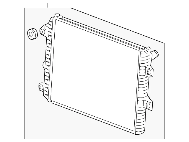 Radiator - GM (23172440) - view 4