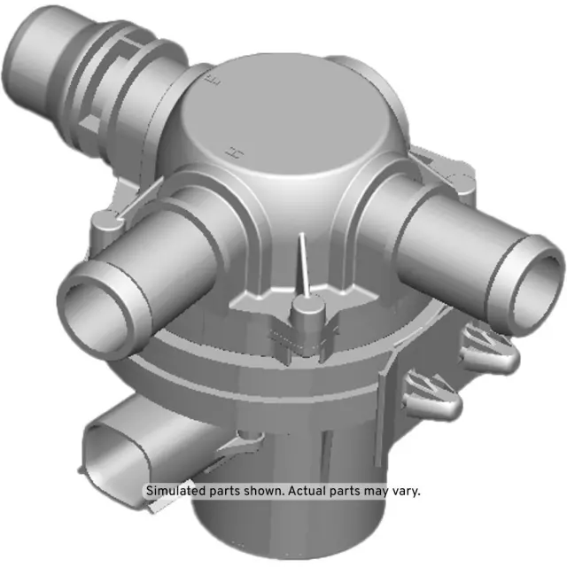 Heater Water Shutoff Valve - GM (23187581) - view 2