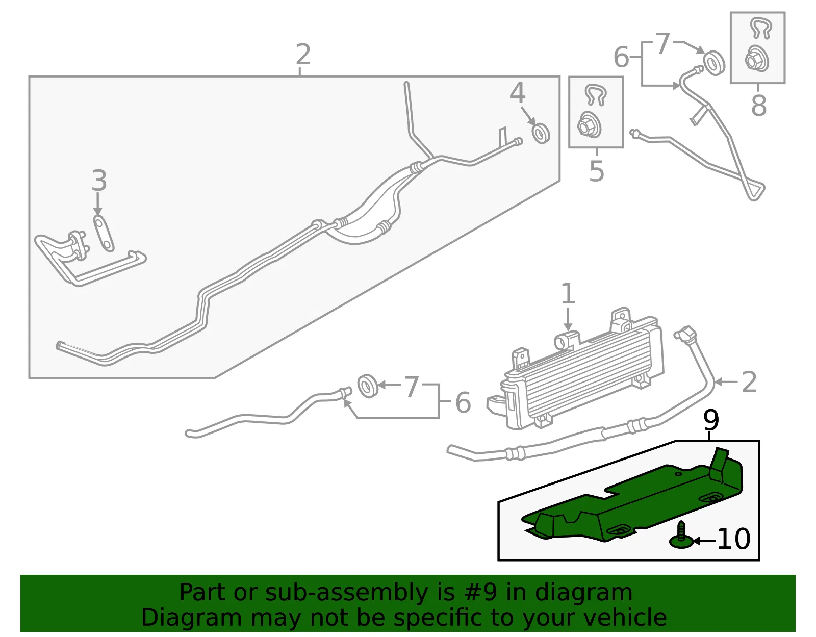 Lower Radiator Air Baffle - GM (23486244) - view 3