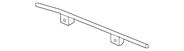 Radiator Surge Tank Outlet Pipe - GM (23253745) - view 3
