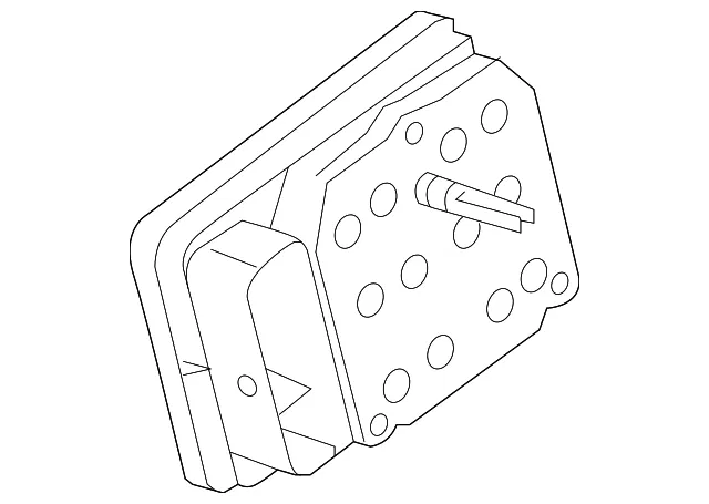 Electronic Brake Control Module with 3 Bolts - GM (23295889) - view 5
