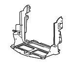 Lower Radiator Air Baffle - GM (23336479) - view 5