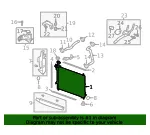 Radiator - GM (23347008) - view 6