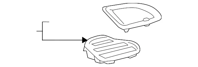 Air Vent - Driver's Side (LH) - GM (23363067) - view 2