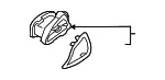 Air Vent - Passenger Side (RH) - GM (23363068) - view 4