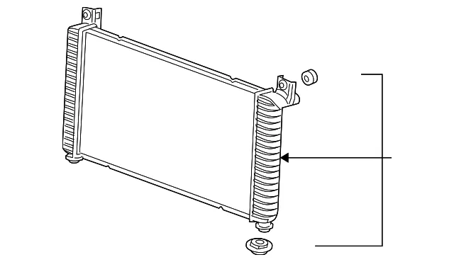 Radiator - GM (84186716) - view 6