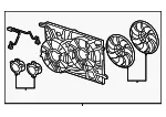 Engine Cooling Fan Assembly - GM (23434158) - view 8