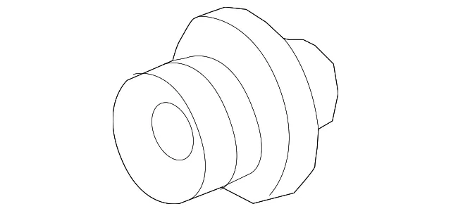 Heater Outlet Hose Bolt - GM (23462397) - view 2