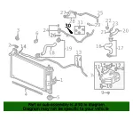 Fuel Injection Throttle Body Heater Hose - GM (24504913) - view 10