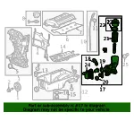 Engine Oil Cooler and Oil Filter Assembly - GM (25200134) - view 8