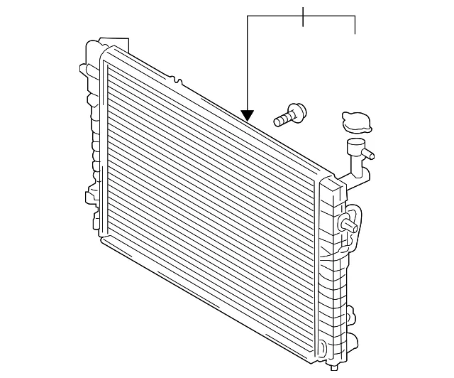 Radiator Assembly - Kia (25310-2E800)