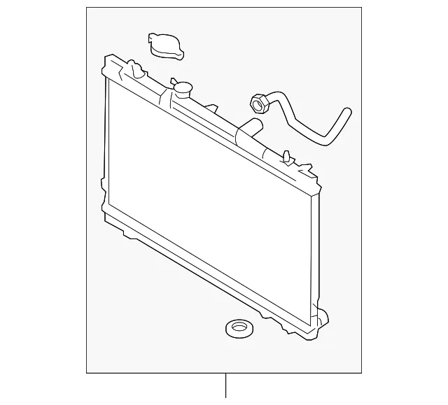 Radiator Assembly - Kia (25310-2F061)