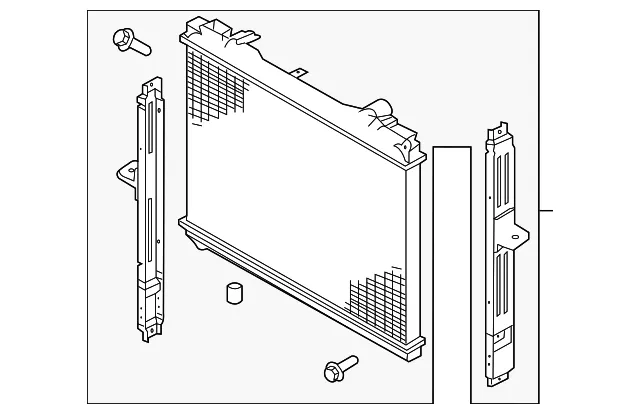 Radiator Assembly - Kia (25311-3E250)