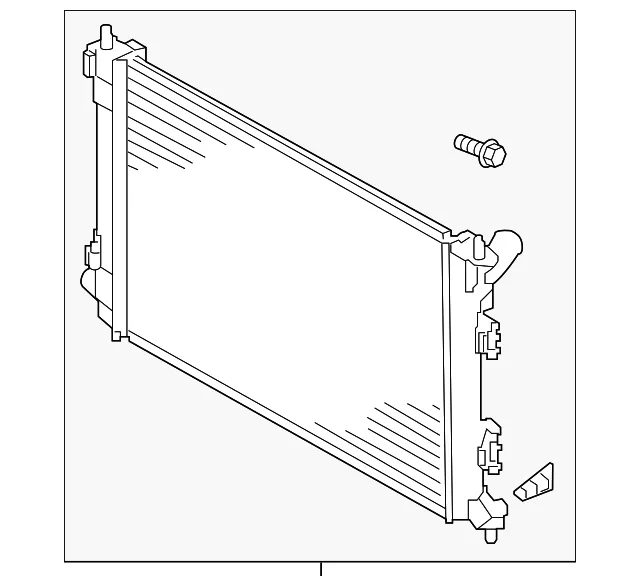 Radiator - Kia (25310-3X550)