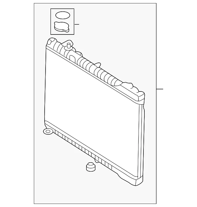Radiator Assembly - Kia (25310-4D970)