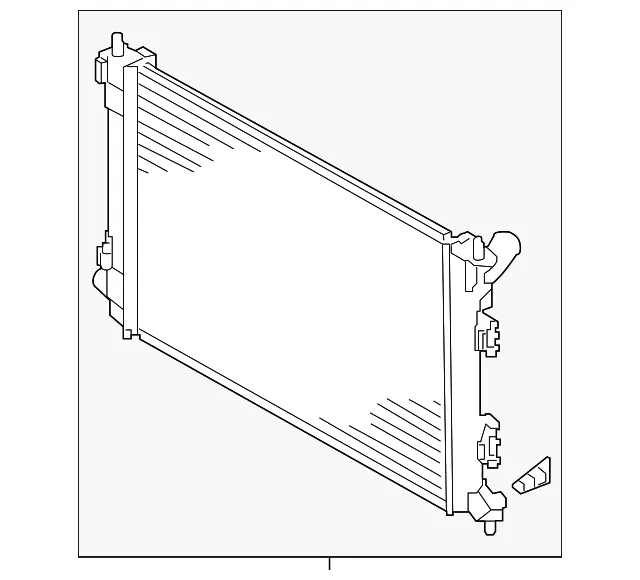 Radiator - Kia (25310-A7100)
