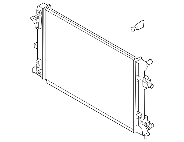 Radiator Assembly - Kia (25310-K4010)