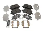 Front Disc Brake Pad Set with Clips, Shims and Lubricant - GM (25809846) - view 4